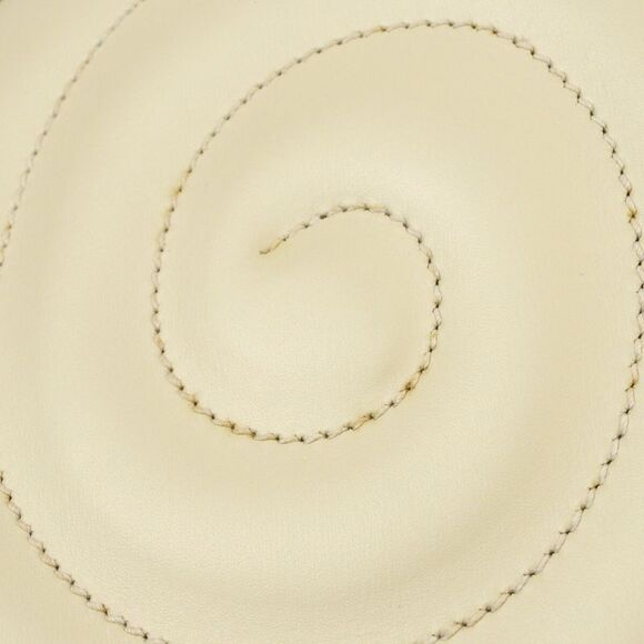 Hermes Colimacon Handbag Leather Beige Calfskin Handbag - Picture 9 of 9